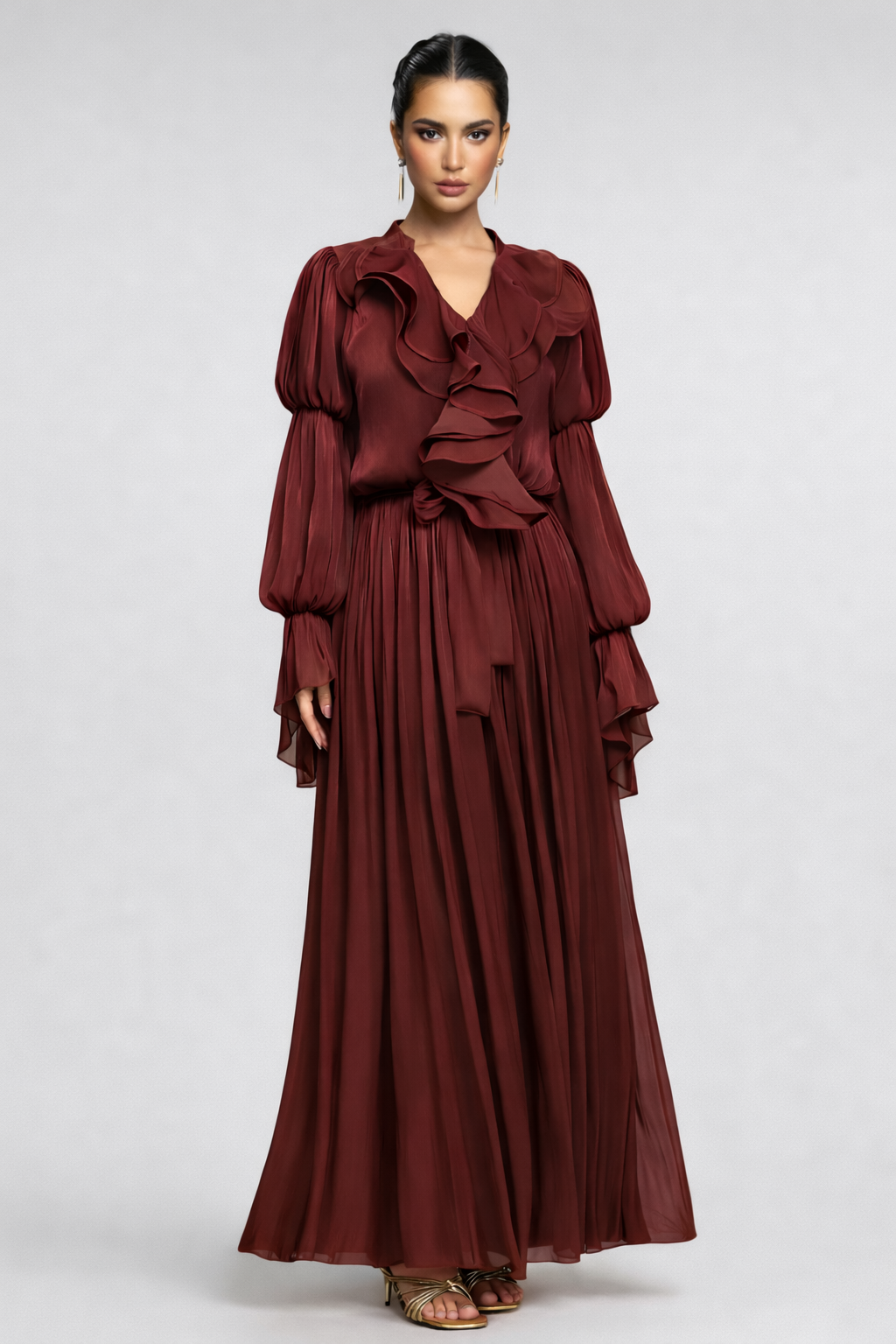 Elegant Modest Maxi Dress – Perfect for Special Occasions