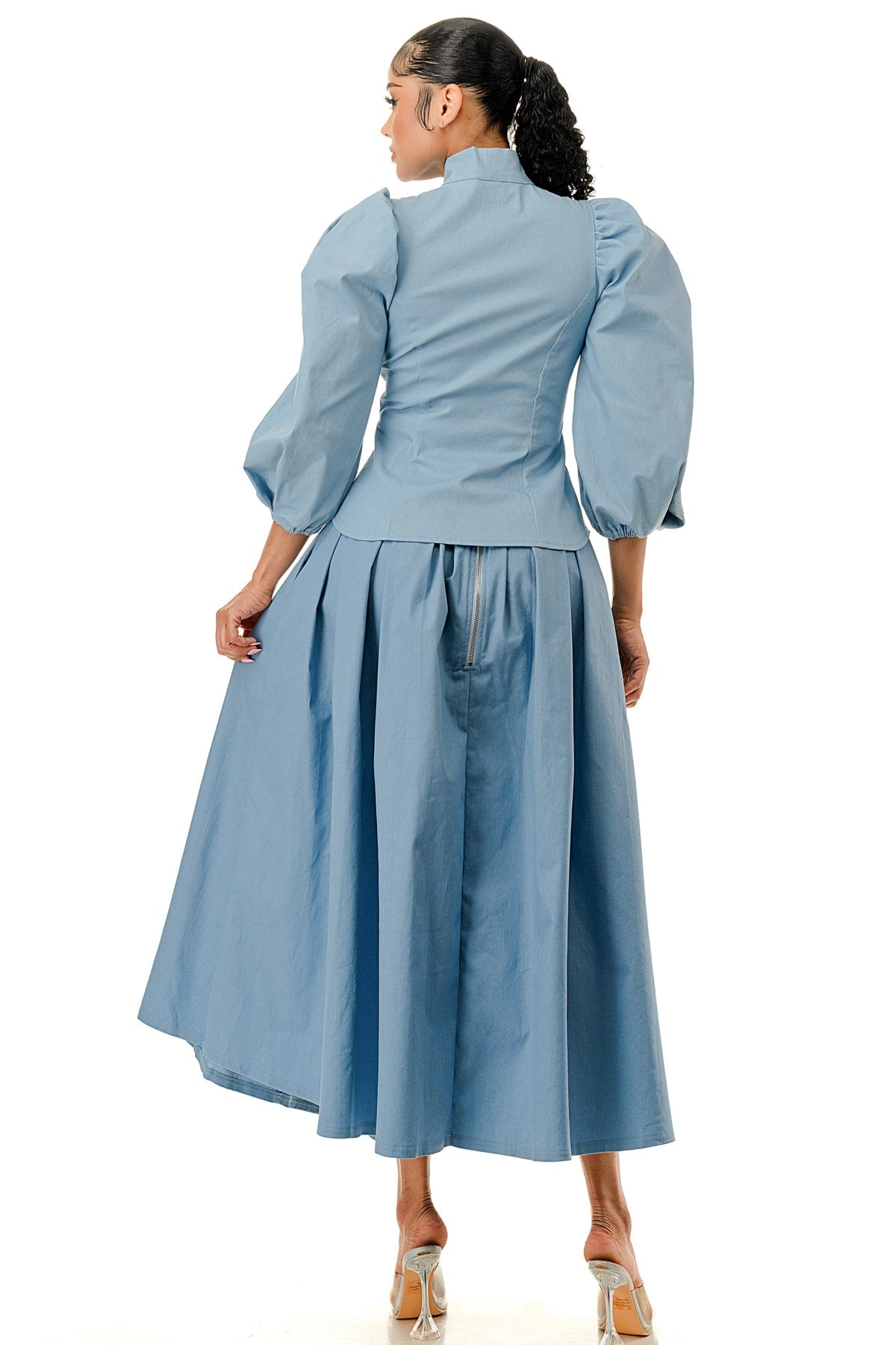 The Seraphina Bow Midi Set